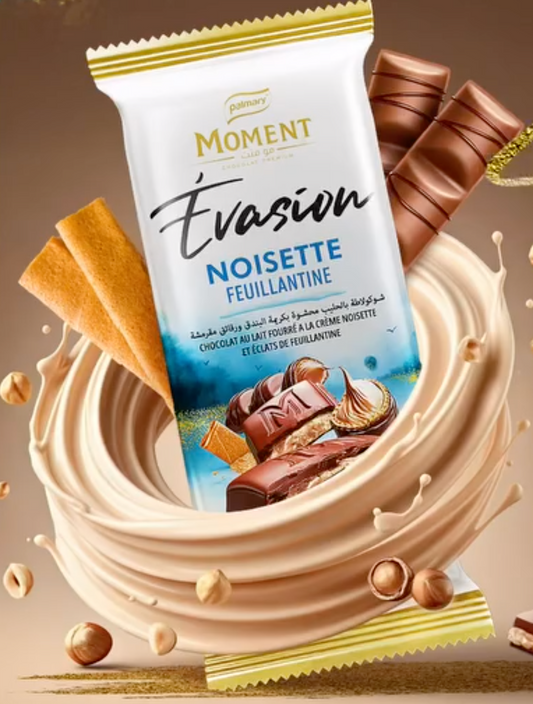 Chocolat crème noisette bueno